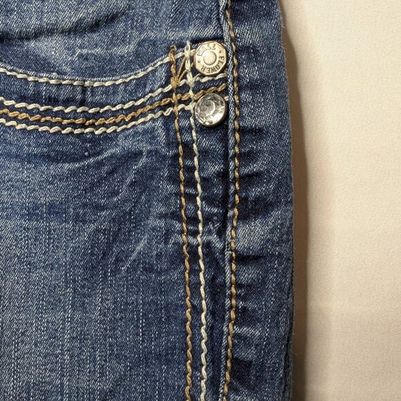 Y2K Wallflower Low Rise Flare Jeans Size 1 - Picture 5 of 16